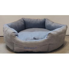 Cama Corbeille Ronde Suedine Light Grey
